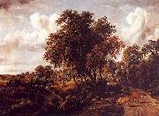 Meindert Hobbema Road on a Dyke Spain oil painting reproduction